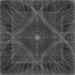 black and white abstract