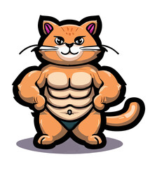 From Fluff to Buff: The Six-Pack Abs Cat's Fitness Journey