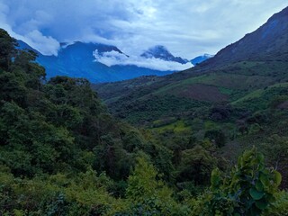 Paisajes de las montañas