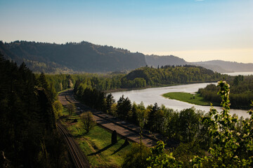 Naklejka premium Columbia River Oregon 