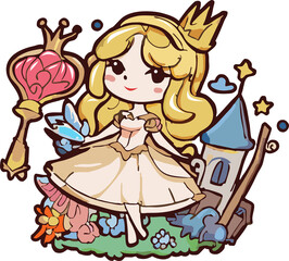 Obraz premium fairy tale png graphic clipart design