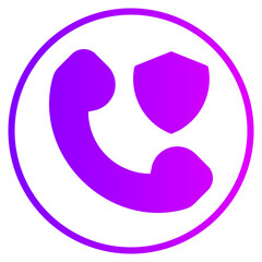 contact gradient icon