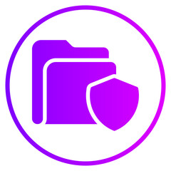 folder gradient icon