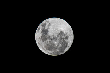 Super Flower Moon Full Moon rising