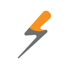 Lightning icon  flash logo