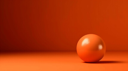 Orange Plain Simple Wallpaper Background