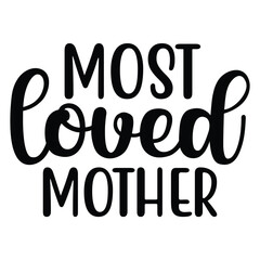 Mother's Day typography shirt design for mother lover mom mommy mama Handmade calligraphy vector illustration Silhouette