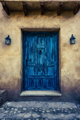 Fototapeta na wymiar Colorful doors