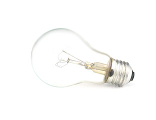 bulb isolated on white background.