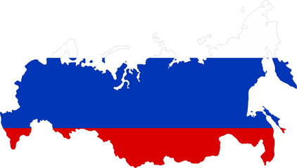 Russia flag pin map location 2023050605