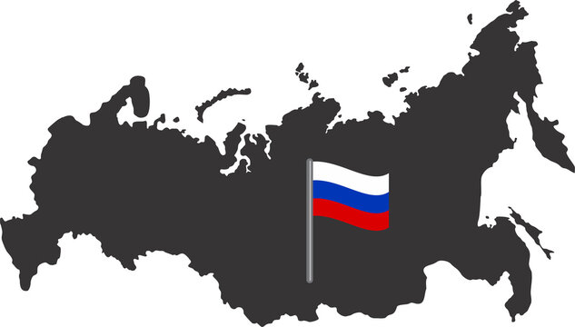Russia flag pin map location 2023050606