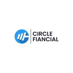 A combination logo between the letter C and a growth bar. It is suitable for use in financial companies.