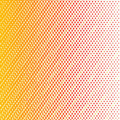 Obraz premium Orange dots pattern square background with lines with blank space for Your text or image, usable for social media, story, banner, poster, Ads, events, party, celebration, and various design works