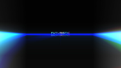 Gradient futuristic banner laser wizard retro vibrant back to the future theme background