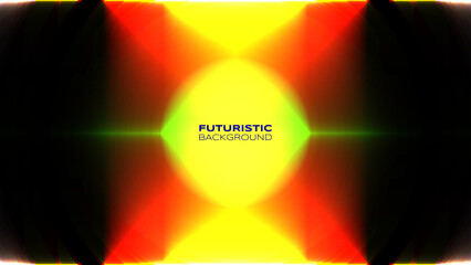 Gradient futuristic banner venture inside retro vibrant back to the future theme background