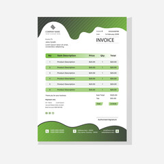 Business invoice form template. Invoicing quotes, money bills or price invoices and payment agreement design templates. Tax form, bill graphic or payment receipt page 