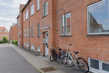 Fototapeta na wymiar Denmark. City of Copenhagen. City life.