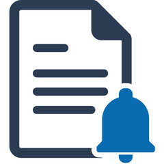 Obraz premium Page Notification