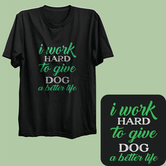 t shirt design Dog Hd
