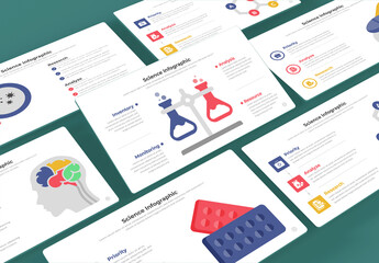Science and Education Infographic Design Template