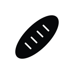 Bread icon vector stock.