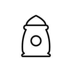 Flour icon vector stock.