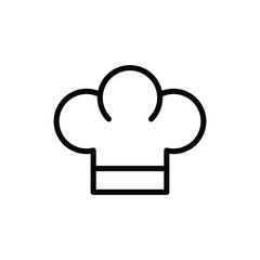 Chef Hat icon vector stock.