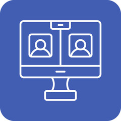 Online Meeting Icon