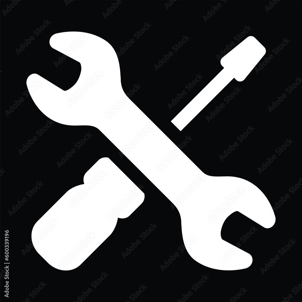 Wall mural wrench and screwdriver