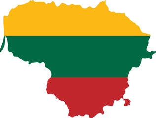 Lithuania flag pin map location 2023050696