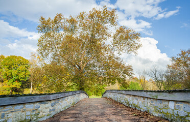 Road at Antietam National Battlefield in northwestern Maryland