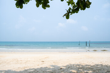 Ao Lung Dam beach is located almost directly behind Ao Sang Thian beach Koh Samet Rayong THAILAND