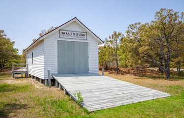 Assateague Island off the coasts of Maryland and Virginia