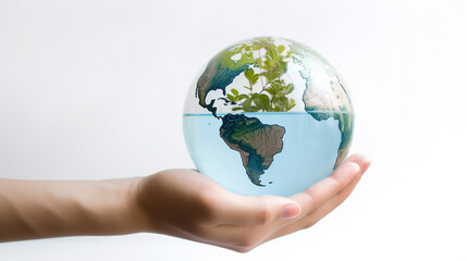 AI art illustration of the earth 地球のイラスト