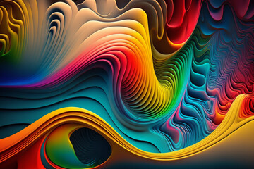 Colored paint background. Created with generative Ai technology.