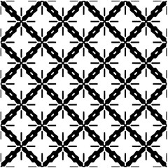 Naklejka premium Abstract seamless monochrome pattern on white background for coloring. Design for banner, card, invitation, postcard, textile, fabric, wrapping paper, coloring book.