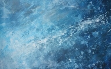 ice winter background cracks grunge texture blue wallpaper. Generative ai