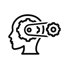 Black icon for Managing