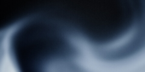 Metallic large format banner. Silver empty background. Metal smooth de focused backdrop. Steel grey blurred texture
