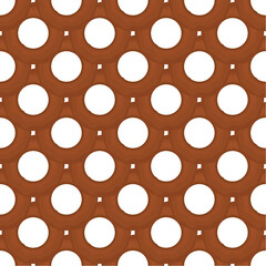 Pattern homemade cookie different taste in pastry biscuit