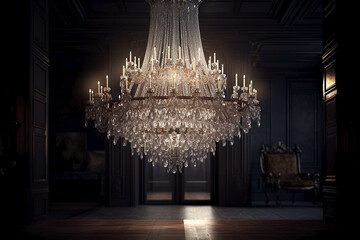 chandelier in the interior