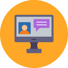 Online Chat Icon