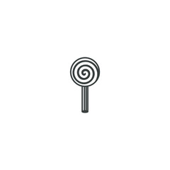 lollipop icon black color