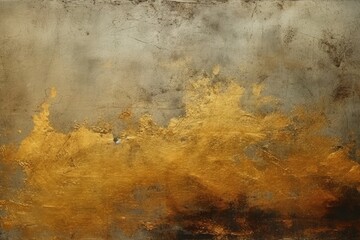 old grunge copper bronze rusty texture dark black background effect. Generative ai