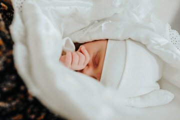 Orthodox Church. The rite of baptism of newborns