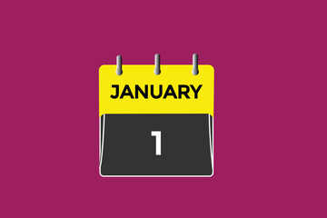 january 1 calendar date reminder,calendar 1 january date template  
