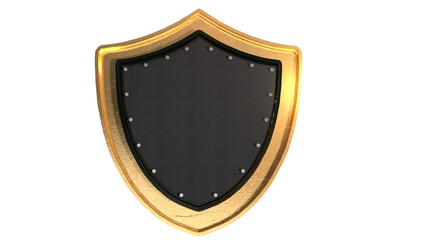 3d shield emblem disign
