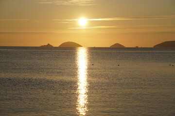 Obraz premium coucher de soleil