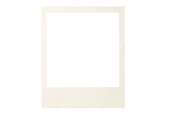 vintage polaroid frame isolated texture transparent film analog old retro	
