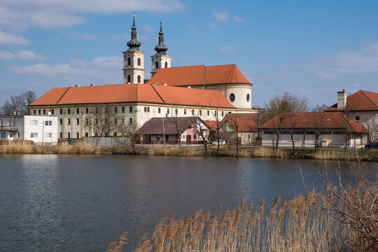 Basilica minor in Sastin-Straze, Slovak republic. Famous Religious architecture